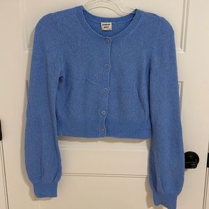 Aritzia Blue Cardigan